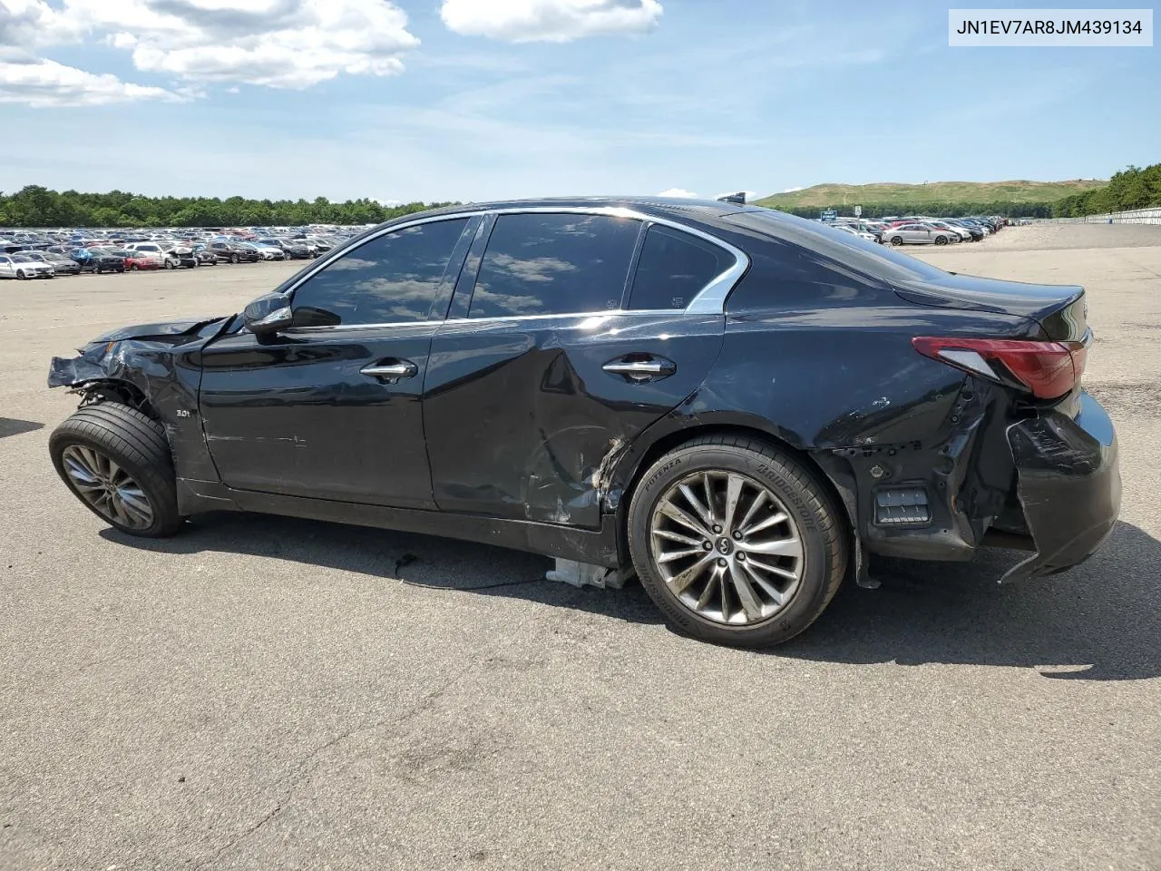 2018 Infiniti Q50 Luxe VIN: JN1EV7AR8JM439134 Lot: 61255814