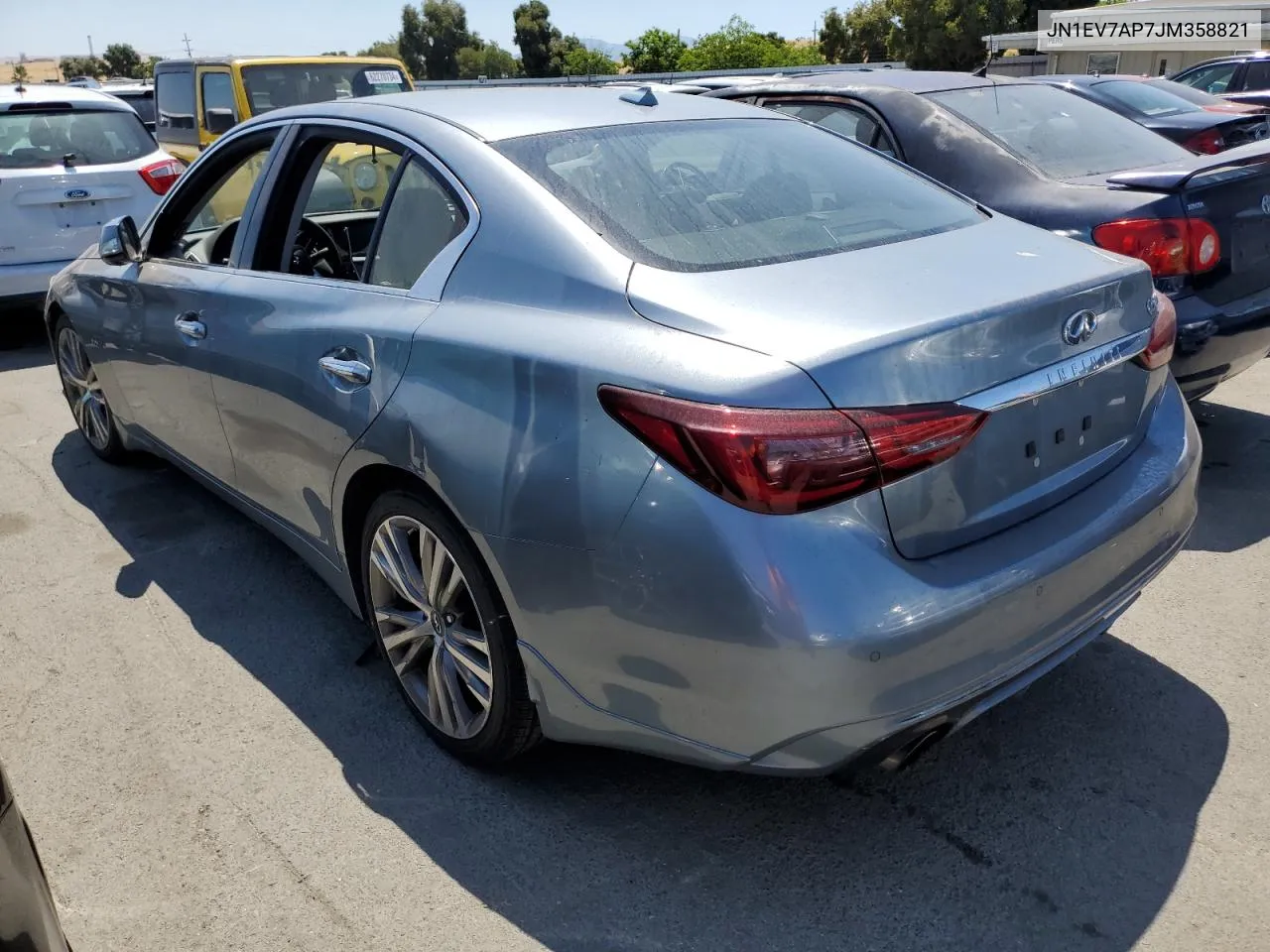 2018 Infiniti Q50 Luxe VIN: JN1EV7AP7JM358821 Lot: 61751364