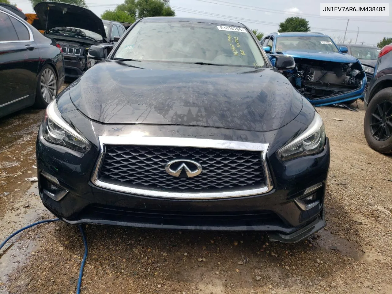 JN1EV7AR6JM438483 2018 Infiniti Q50 Luxe