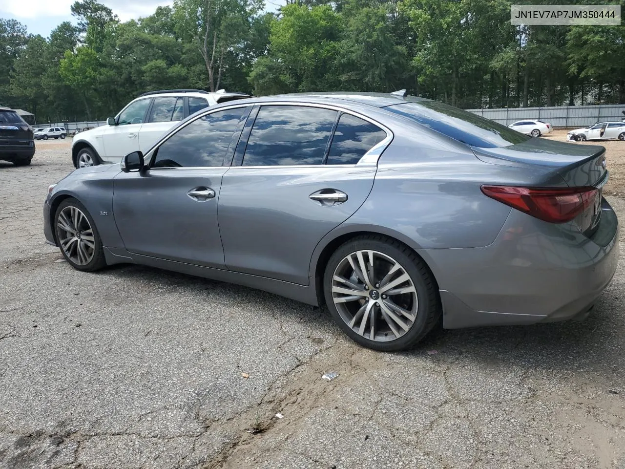 2018 Infiniti Q50 Luxe VIN: JN1EV7AP7JM350444 Lot: 62212984