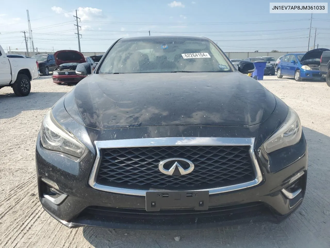 2018 Infiniti Q50 Luxe VIN: JN1EV7AP8JM361033 Lot: 62264104