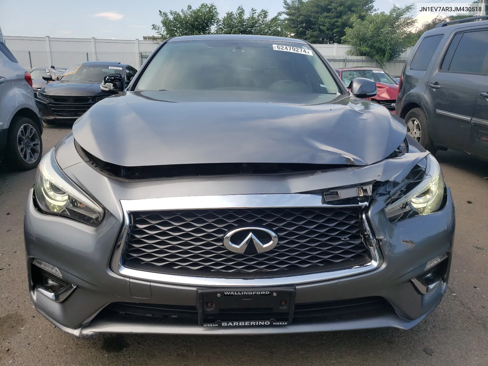 JN1EV7AR3JM430518 2018 Infiniti Q50 Luxe