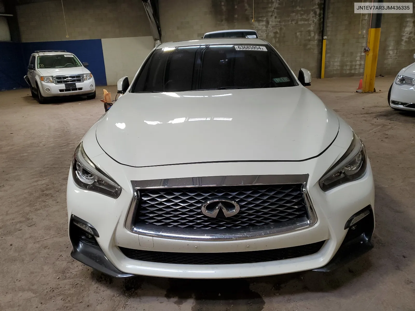 JN1EV7AR3JM436335 2018 Infiniti Q50 Luxe