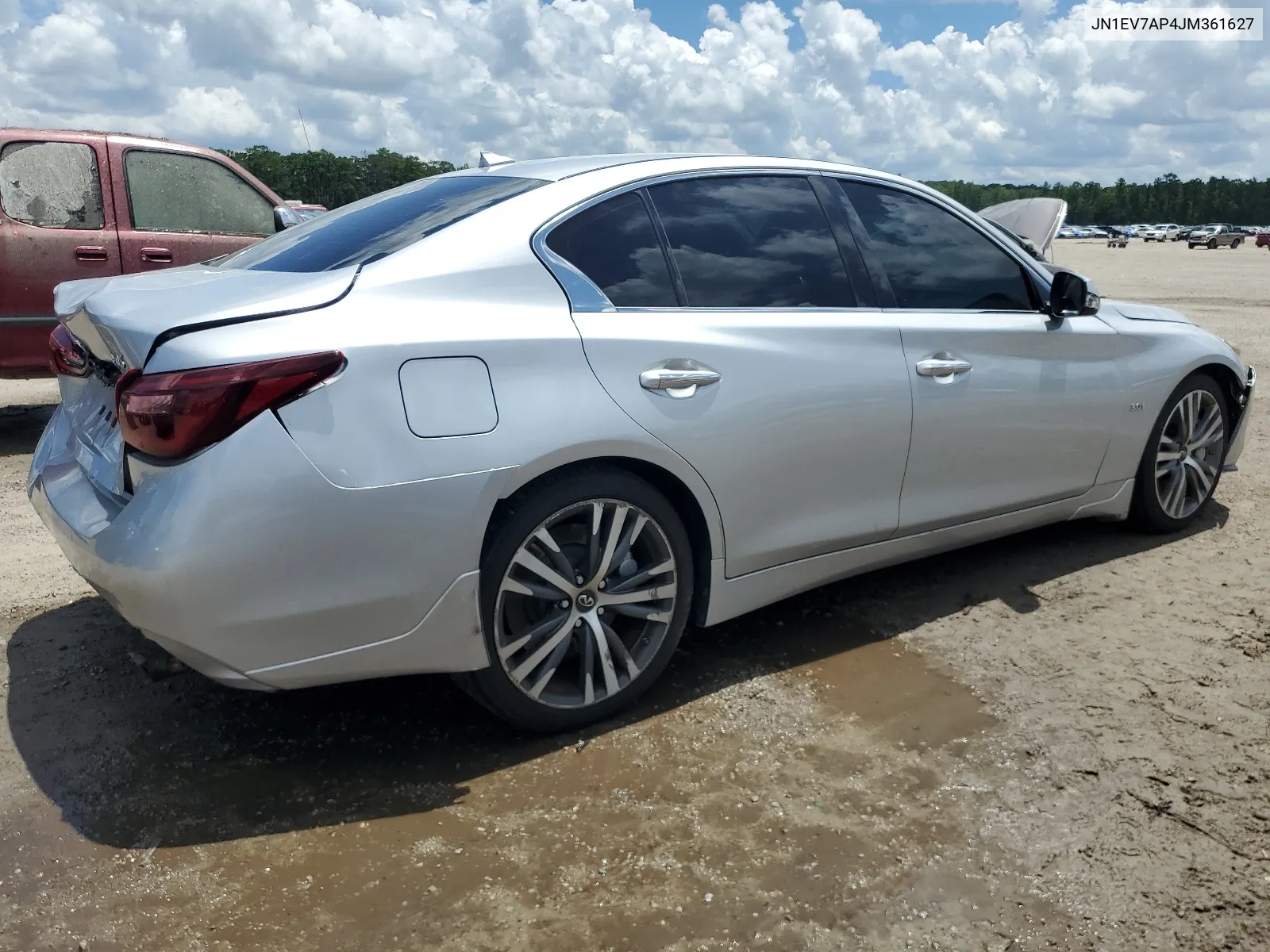 2018 Infiniti Q50 Luxe VIN: JN1EV7AP4JM361627 Lot: 63960014