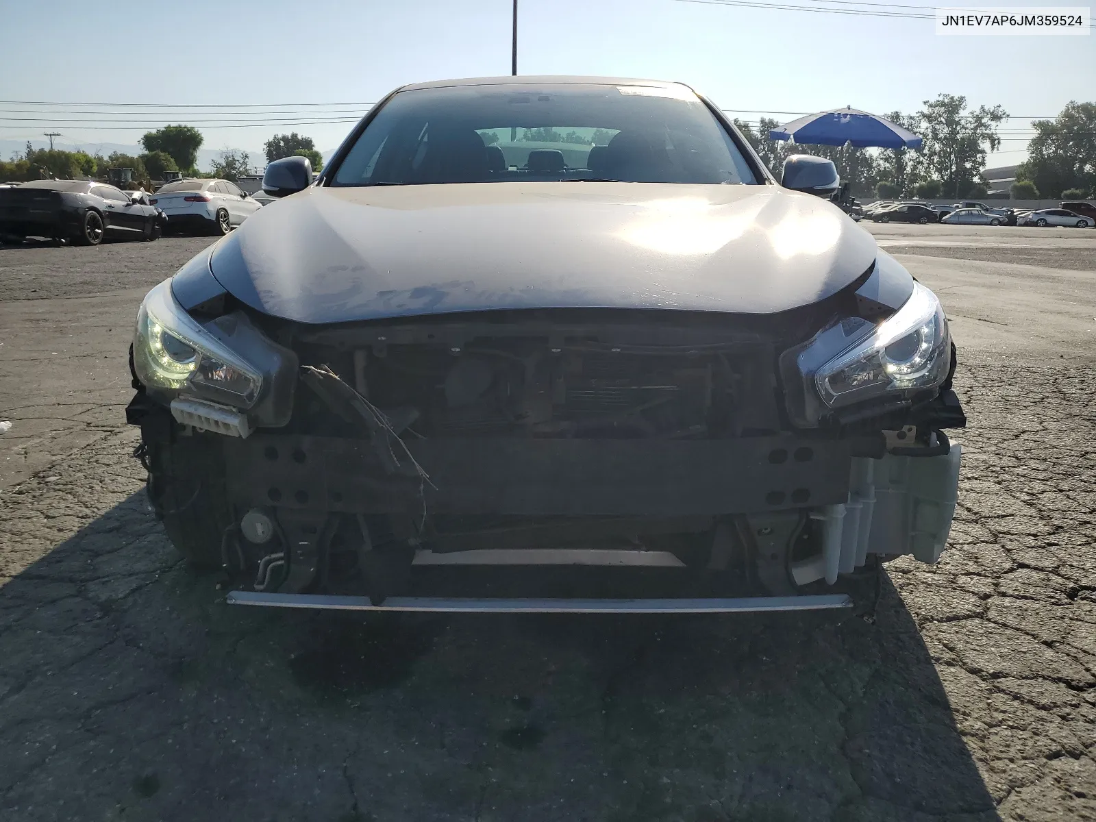 2018 Infiniti Q50 Luxe VIN: JN1EV7AP6JM359524 Lot: 64243764