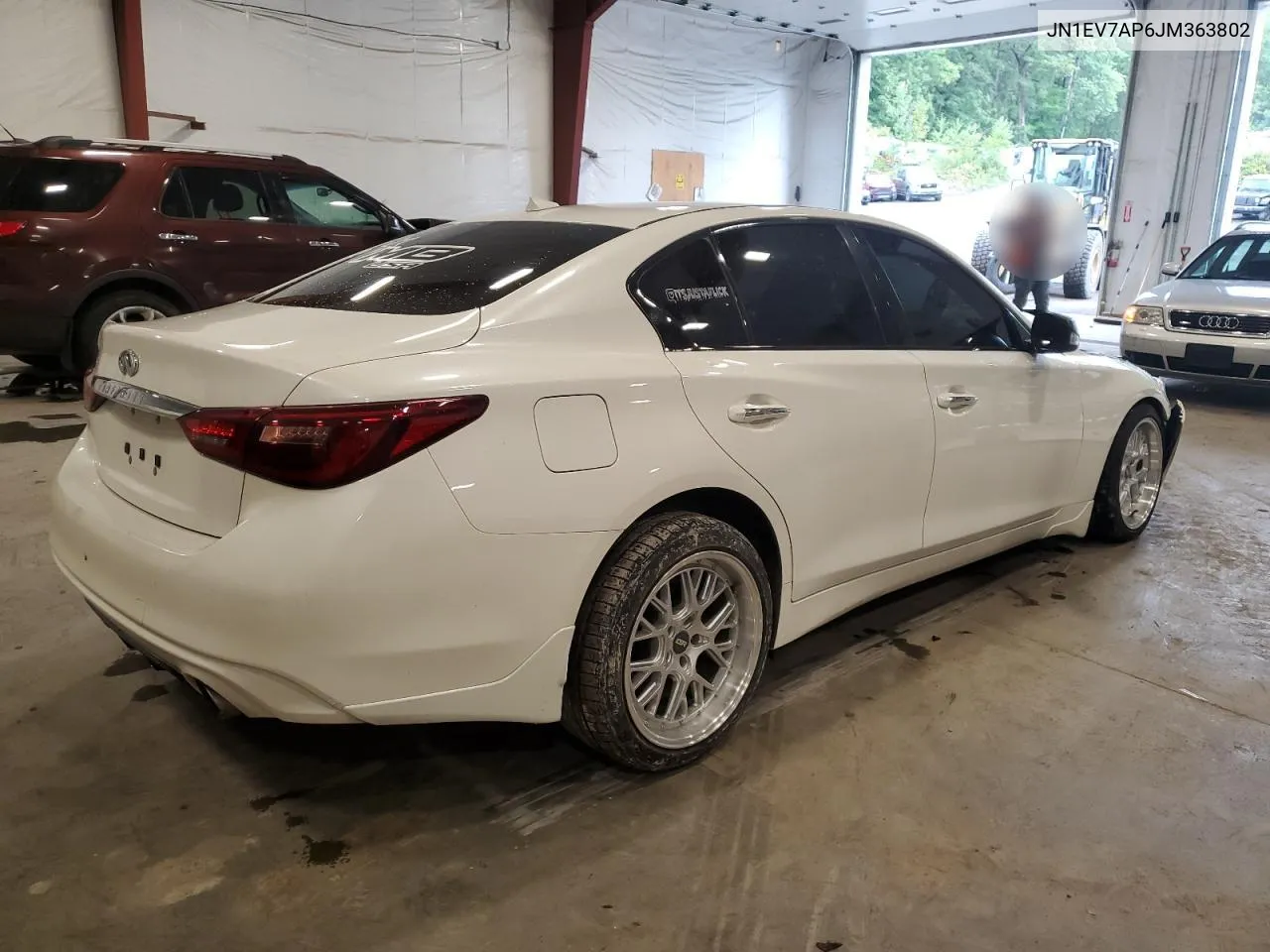 2018 Infiniti Q50 Luxe VIN: JN1EV7AP6JM363802 Lot: 65180554