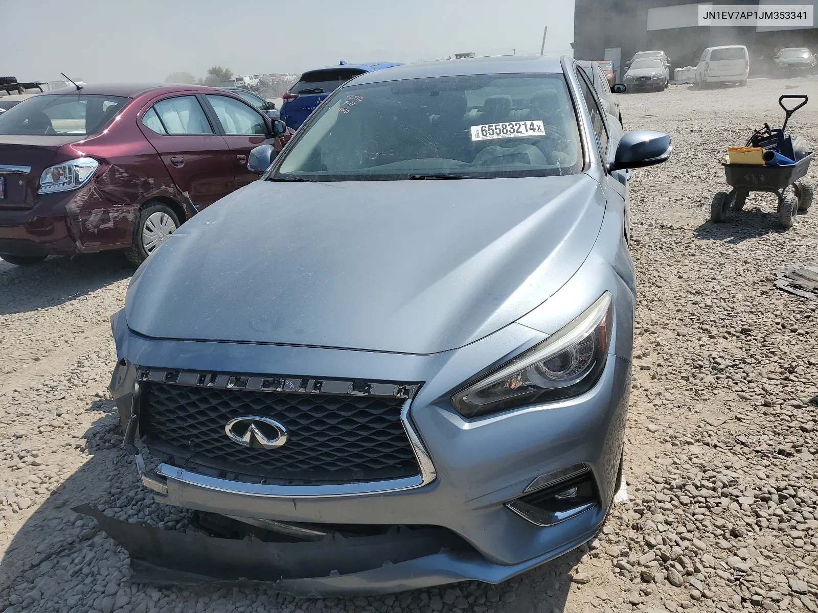 JN1EV7AP1JM353341 2018 Infiniti Q50 Luxe