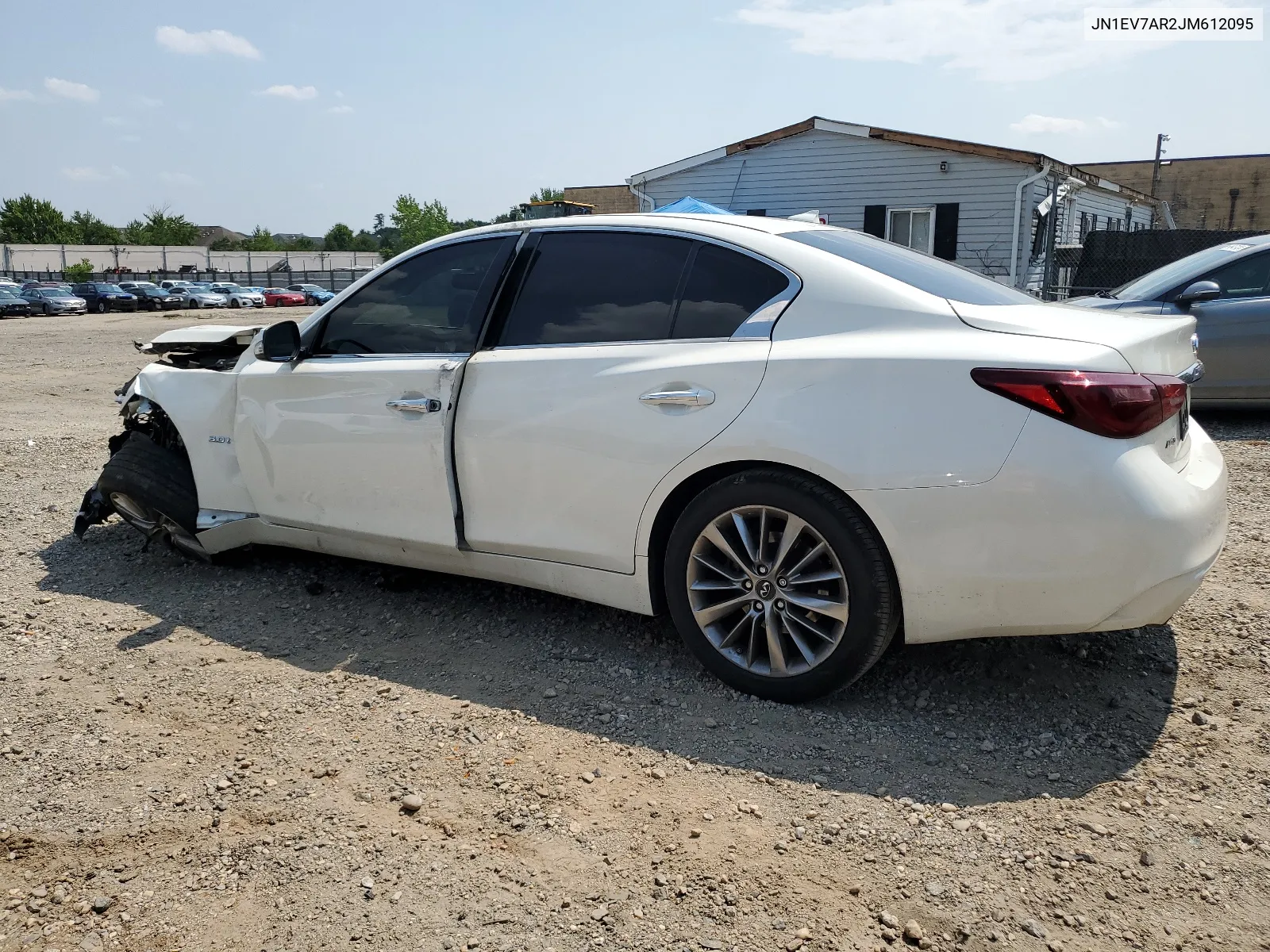 2018 Infiniti Q50 Luxe VIN: JN1EV7AR2JM612095 Lot: 65713654