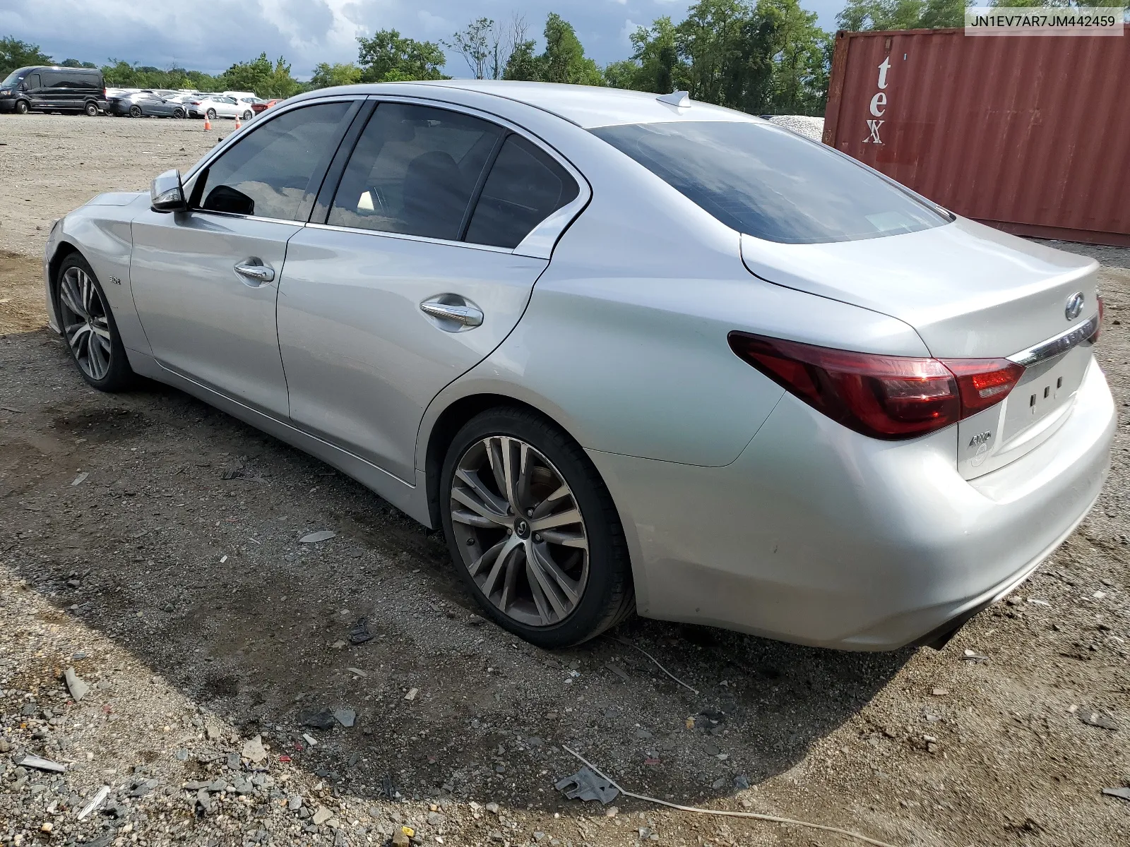 2018 Infiniti Q50 Luxe VIN: JN1EV7AR7JM442459 Lot: 66023914