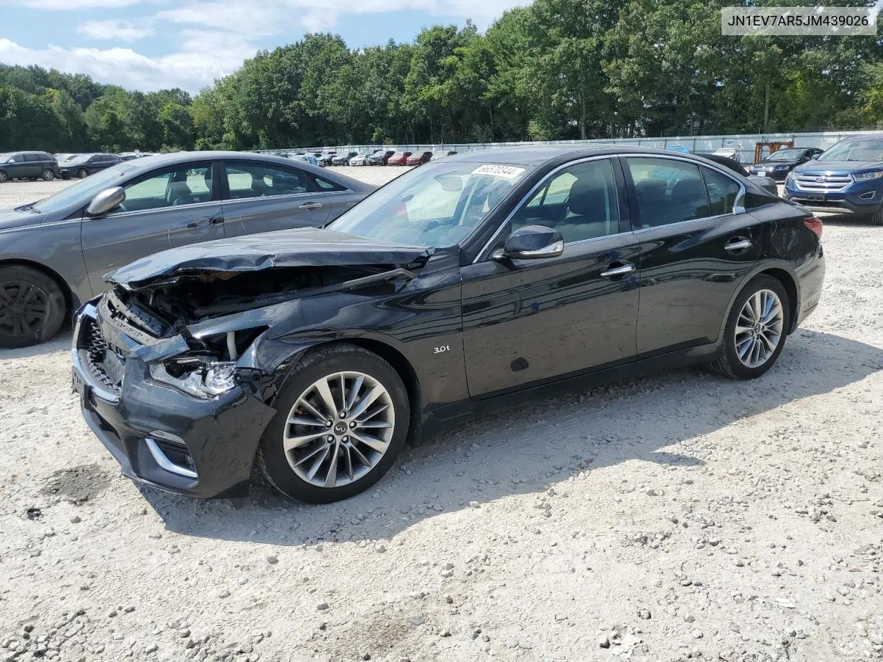 2018 Infiniti Q50 Luxe VIN: JN1EV7AR5JM439026 Lot: 66570344