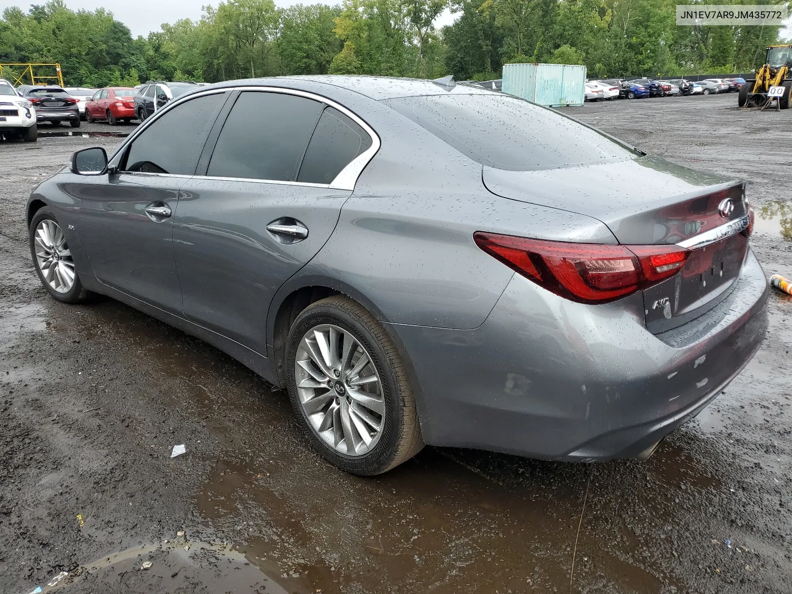 2018 Infiniti Q50 Luxe VIN: JN1EV7AR9JM435772 Lot: 66703224