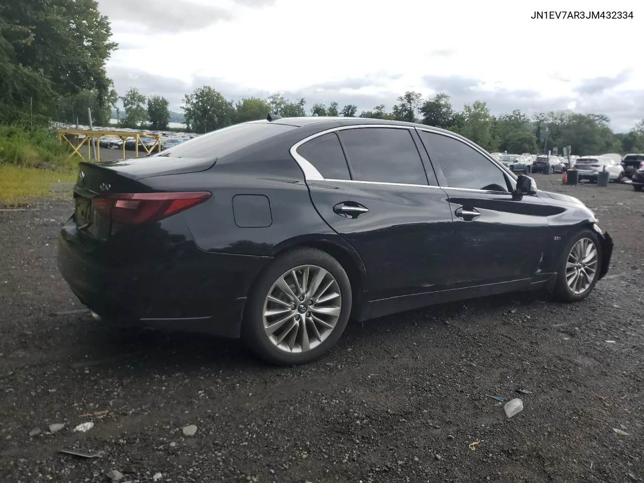 2018 Infiniti Q50 Luxe VIN: JN1EV7AR3JM432334 Lot: 66710904