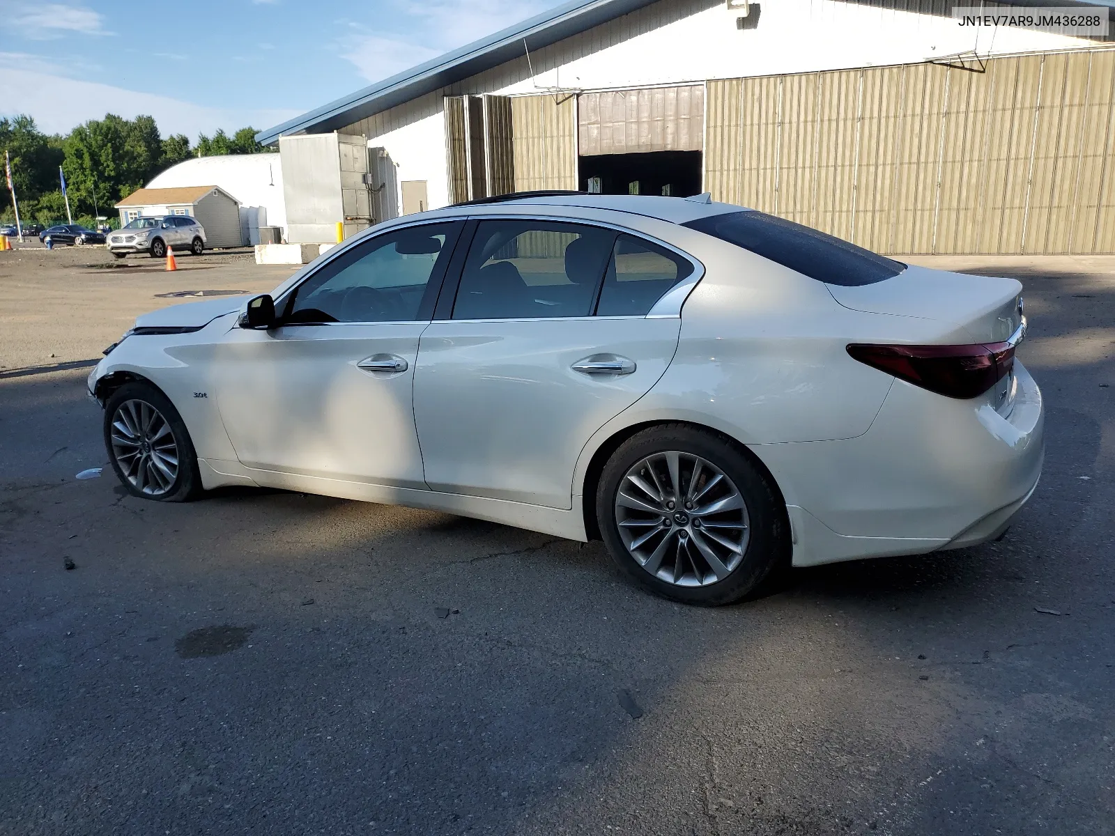 2018 Infiniti Q50 Luxe VIN: JN1EV7AR9JM436288 Lot: 67018044