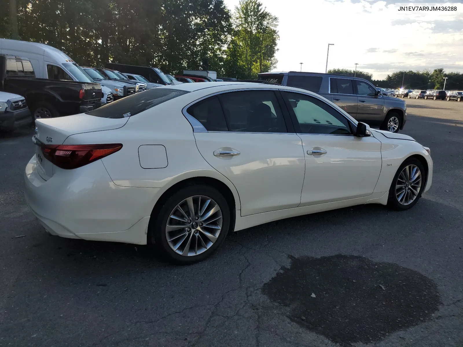 2018 Infiniti Q50 Luxe VIN: JN1EV7AR9JM436288 Lot: 67018044