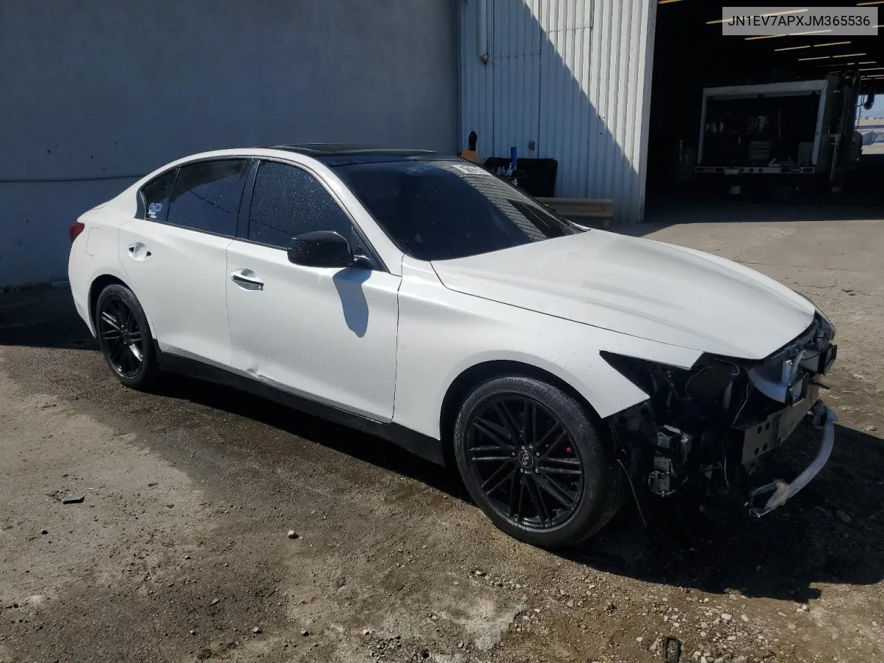 JN1EV7APXJM365536 2018 Infiniti Q50 Luxe