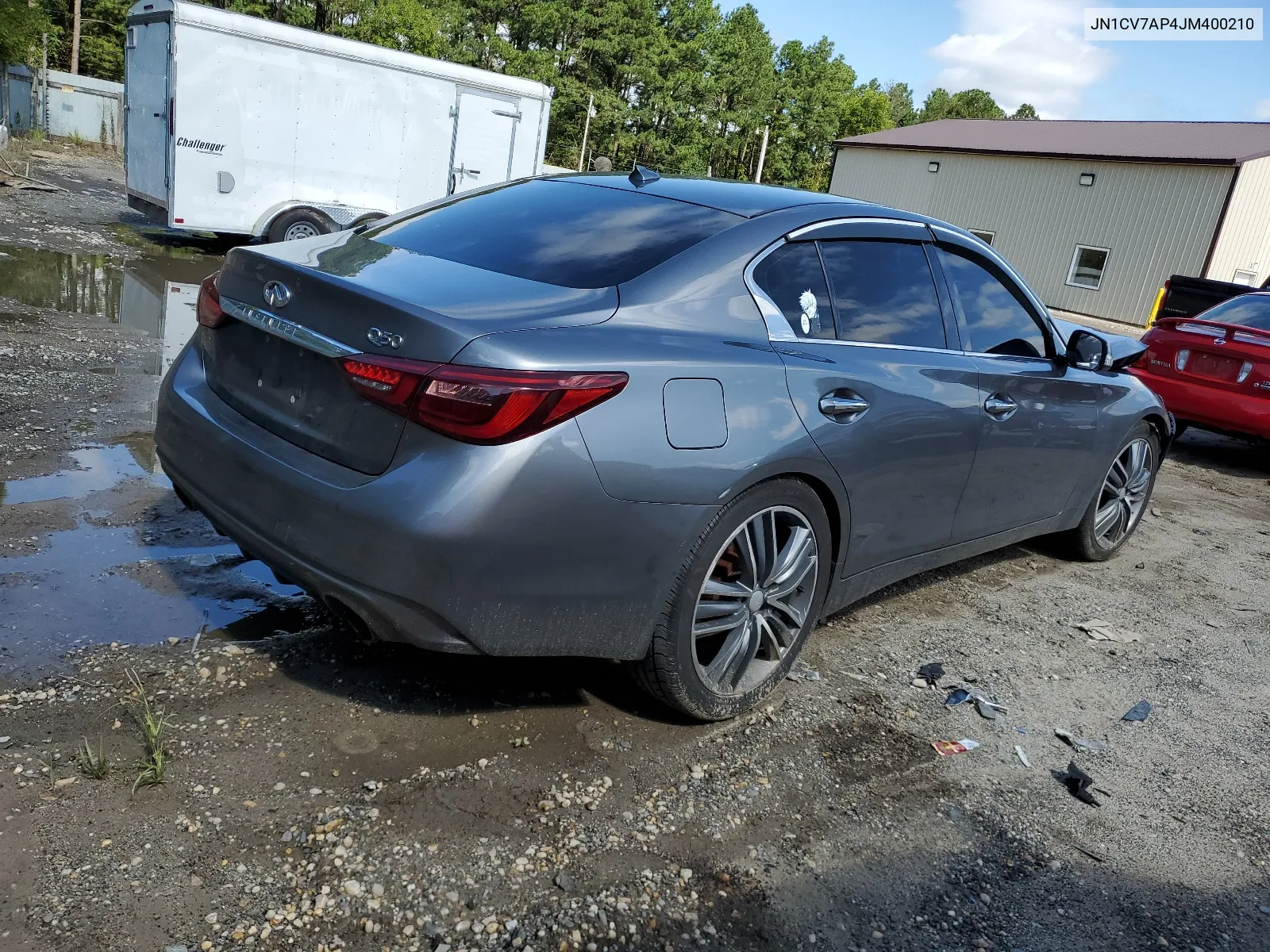 2018 Infiniti Q50 Pure VIN: JN1CV7AP4JM400210 Lot: 67442844