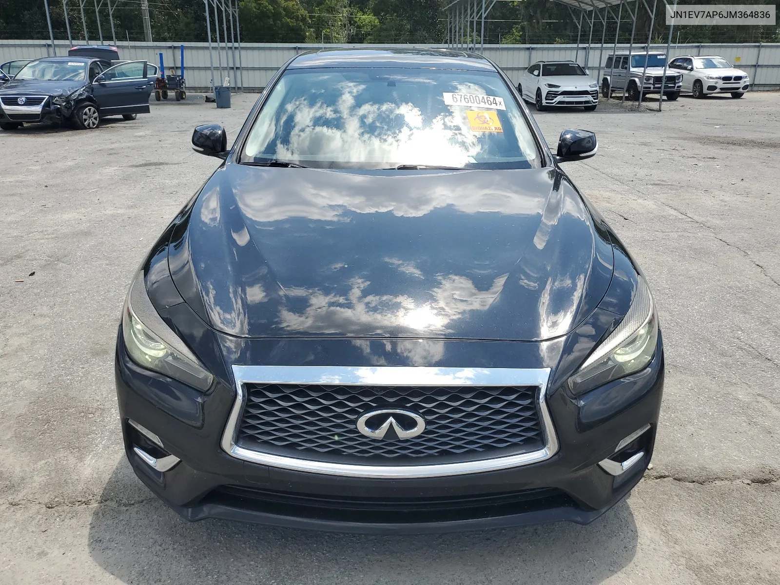 2018 Infiniti Q50 Luxe VIN: JN1EV7AP6JM364836 Lot: 67600464