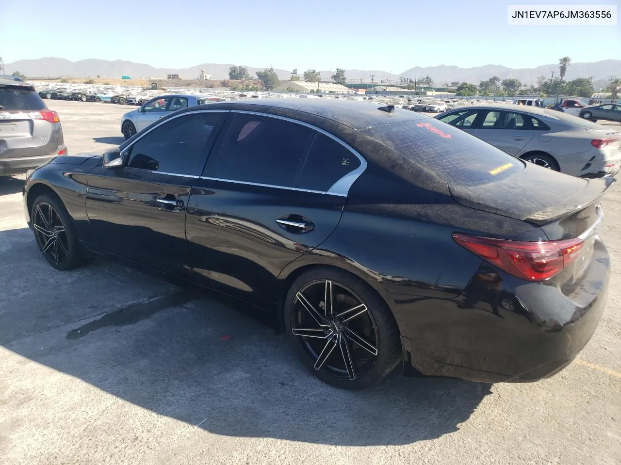 2018 Infiniti Q50 Luxe VIN: JN1EV7AP6JM363556 Lot: 67716014