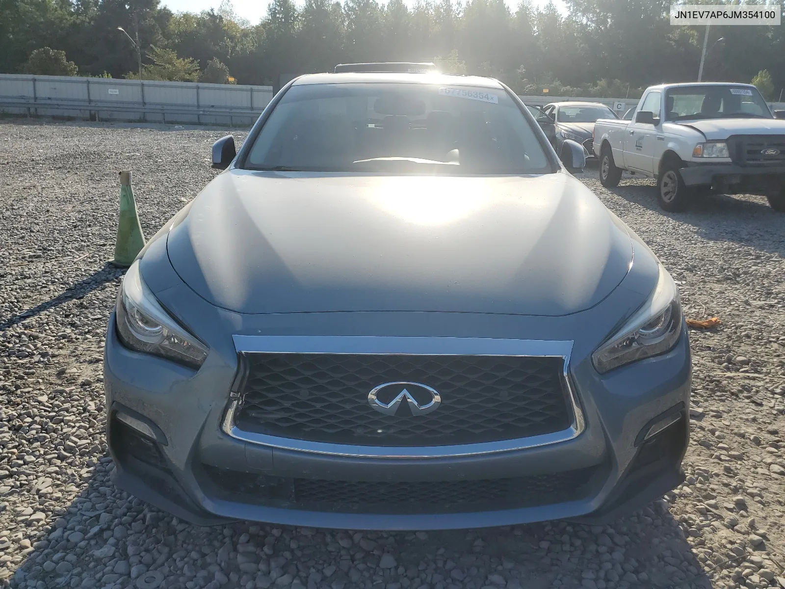 JN1EV7AP6JM354100 2018 Infiniti Q50 Luxe