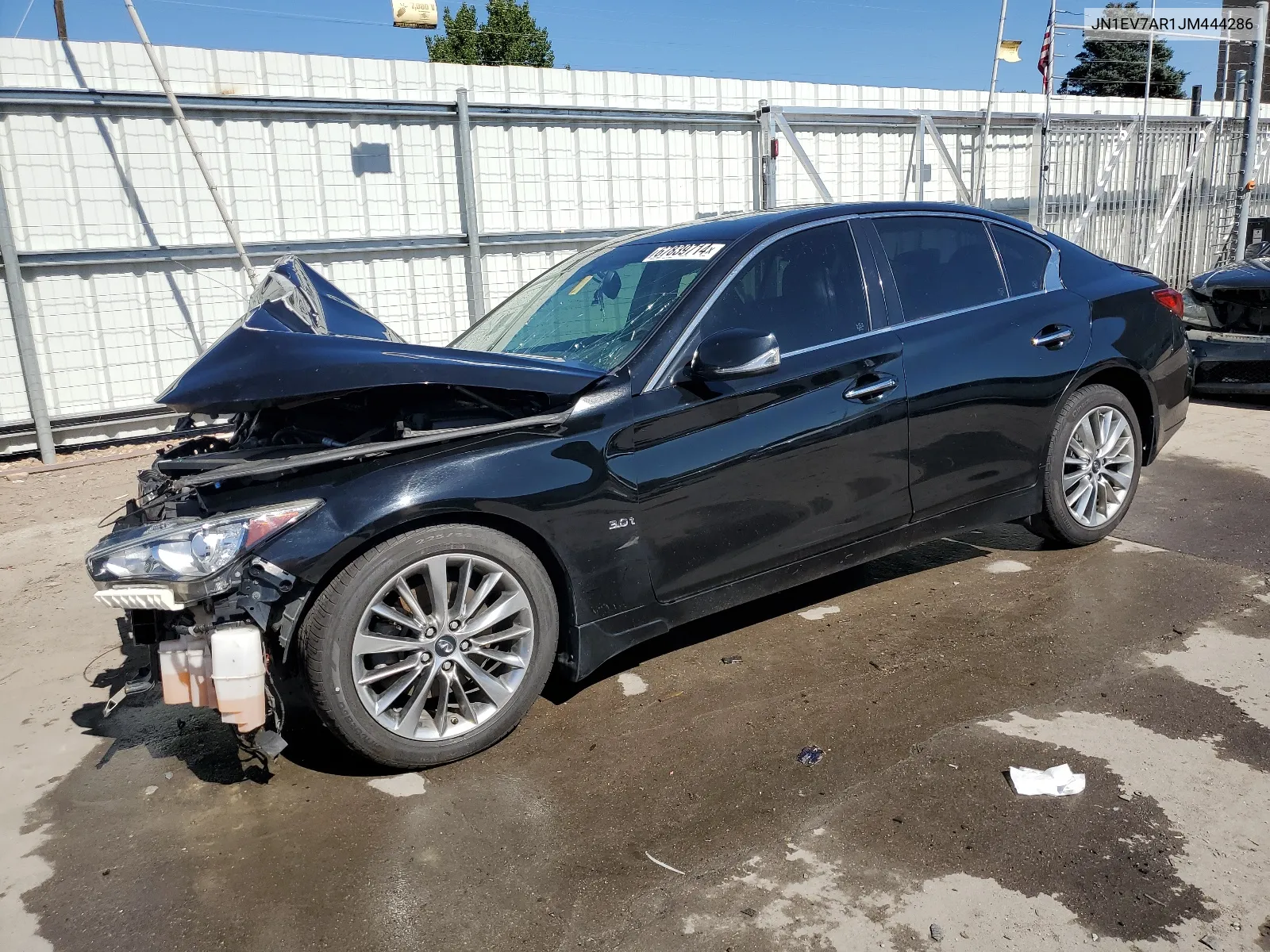 JN1EV7AR1JM444286 2018 Infiniti Q50 Luxe