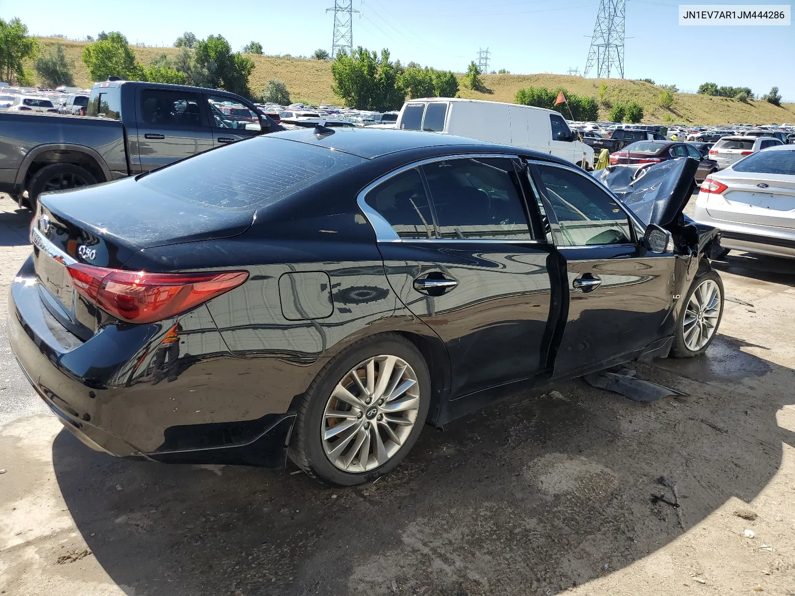 JN1EV7AR1JM444286 2018 Infiniti Q50 Luxe