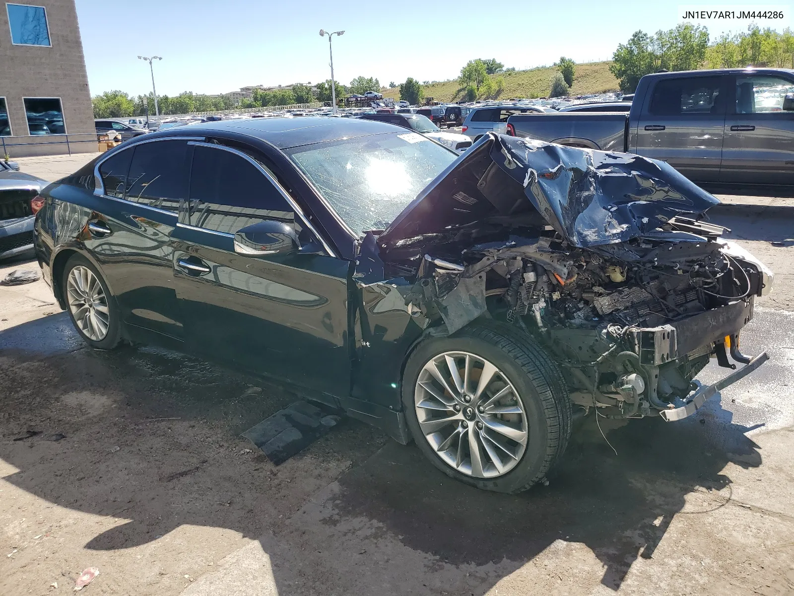 JN1EV7AR1JM444286 2018 Infiniti Q50 Luxe