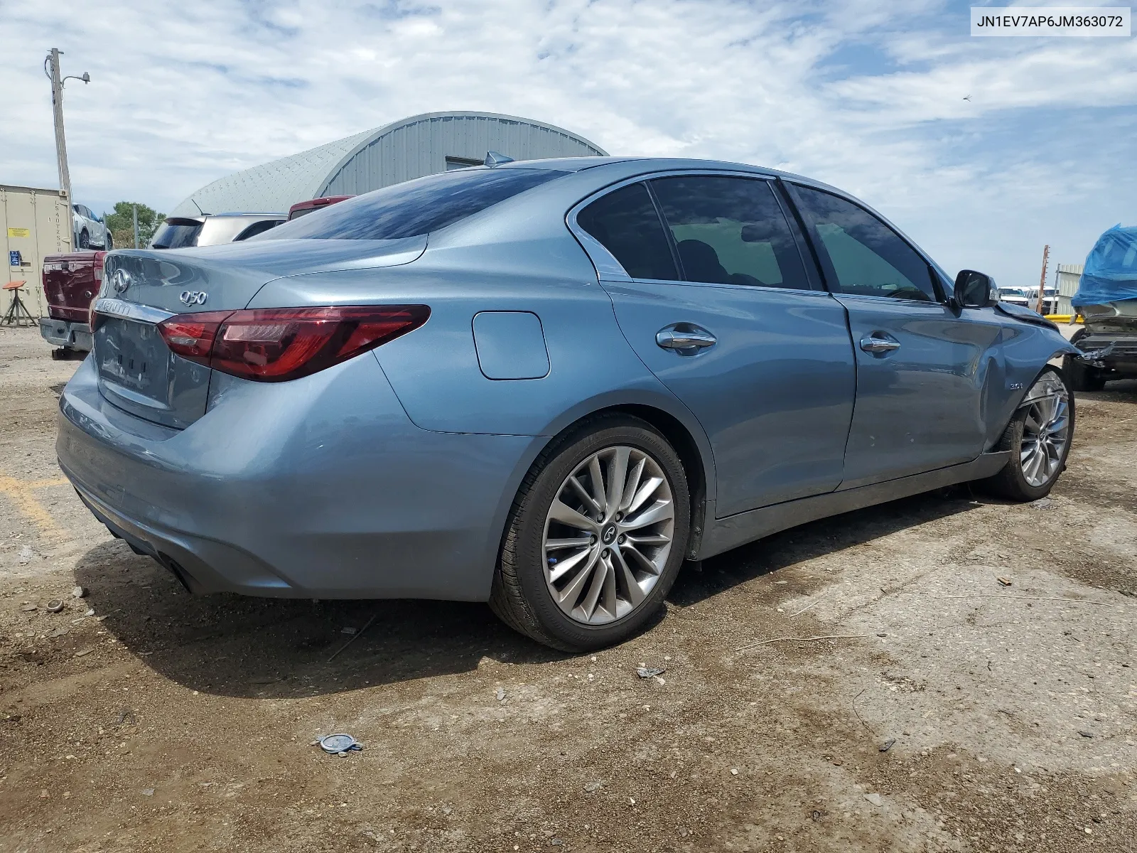 JN1EV7AP6JM363072 2018 Infiniti Q50 Luxe