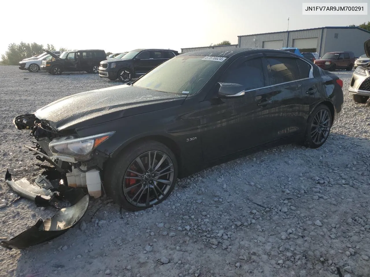 JN1FV7AR9JM700291 2018 Infiniti Q50 Red Sport 400