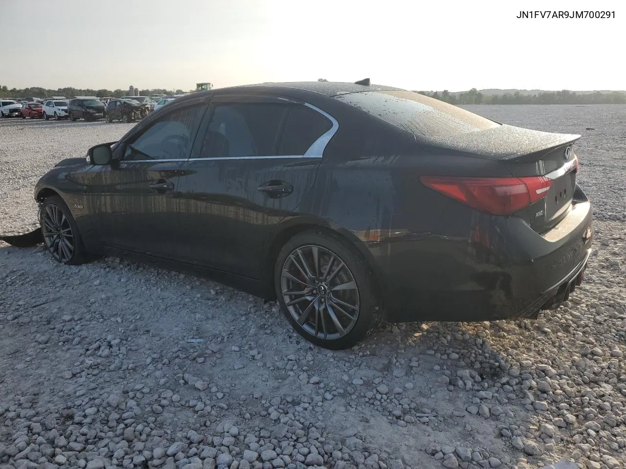 JN1FV7AR9JM700291 2018 Infiniti Q50 Red Sport 400