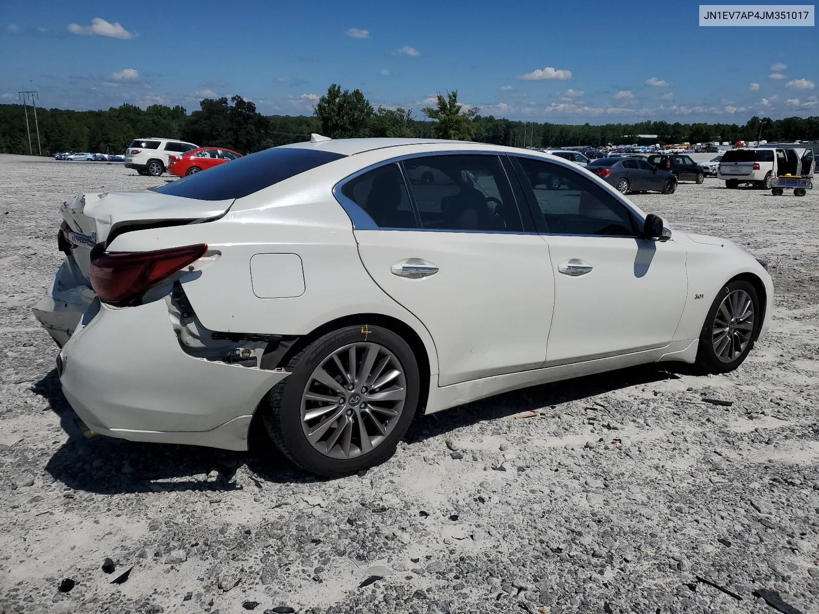 2018 Infiniti Q50 Luxe VIN: JN1EV7AP4JM351017 Lot: 68149054