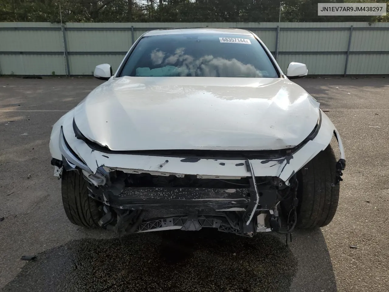 JN1EV7AR9JM438297 2018 Infiniti Q50 Luxe