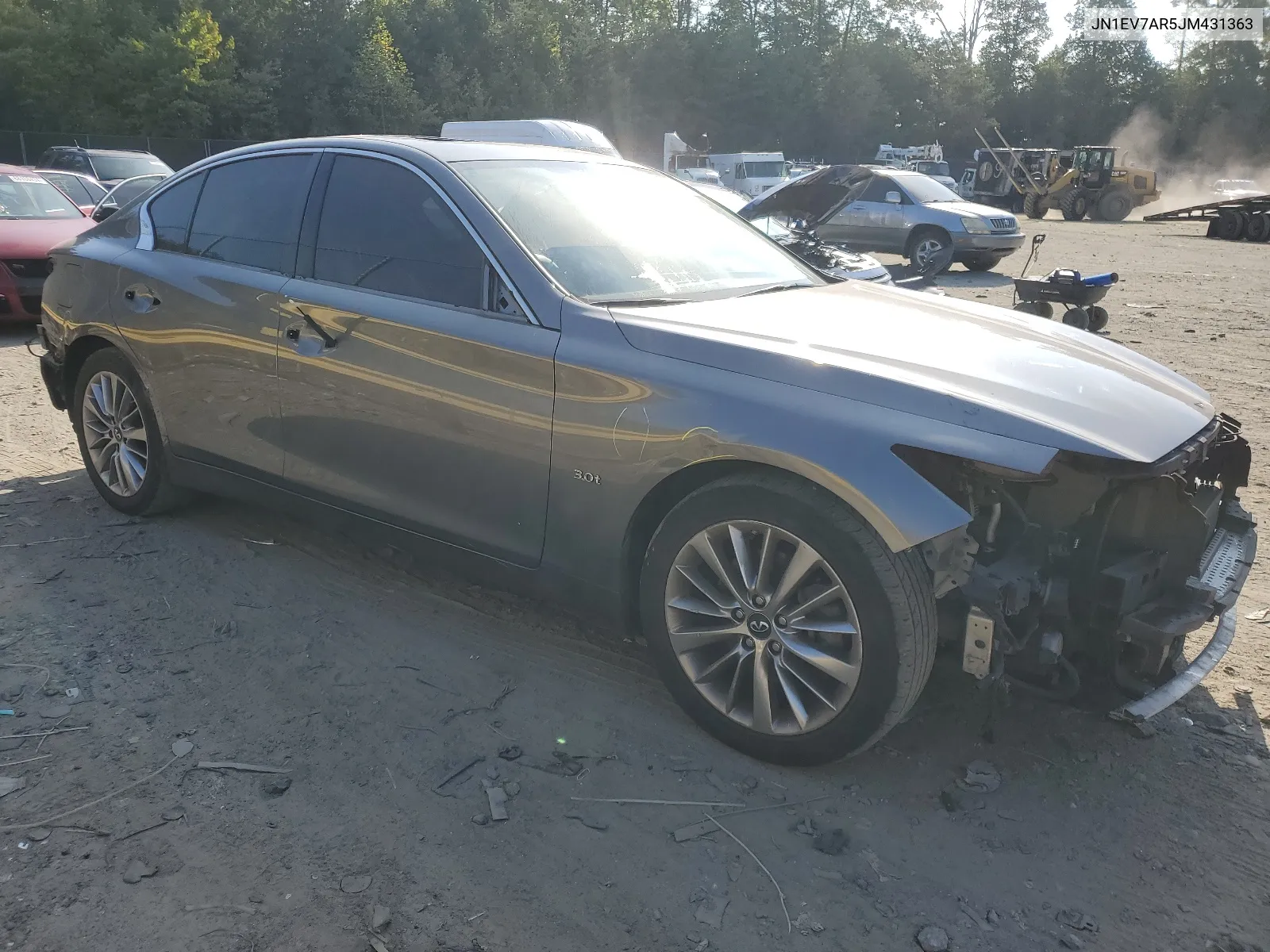 JN1EV7AR5JM431363 2018 Infiniti Q50 Luxe