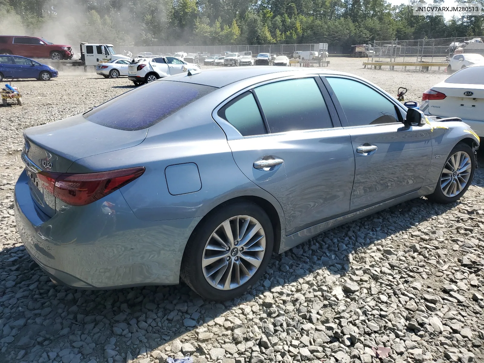 JN1CV7ARXJM280513 2018 Infiniti Q50 Pure