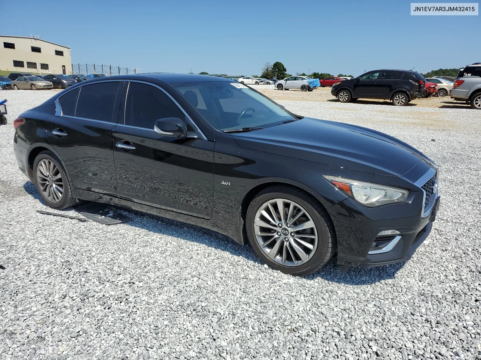 2018 Infiniti Q50 Luxe VIN: JN1EV7AR3JM432415 Lot: 68847704