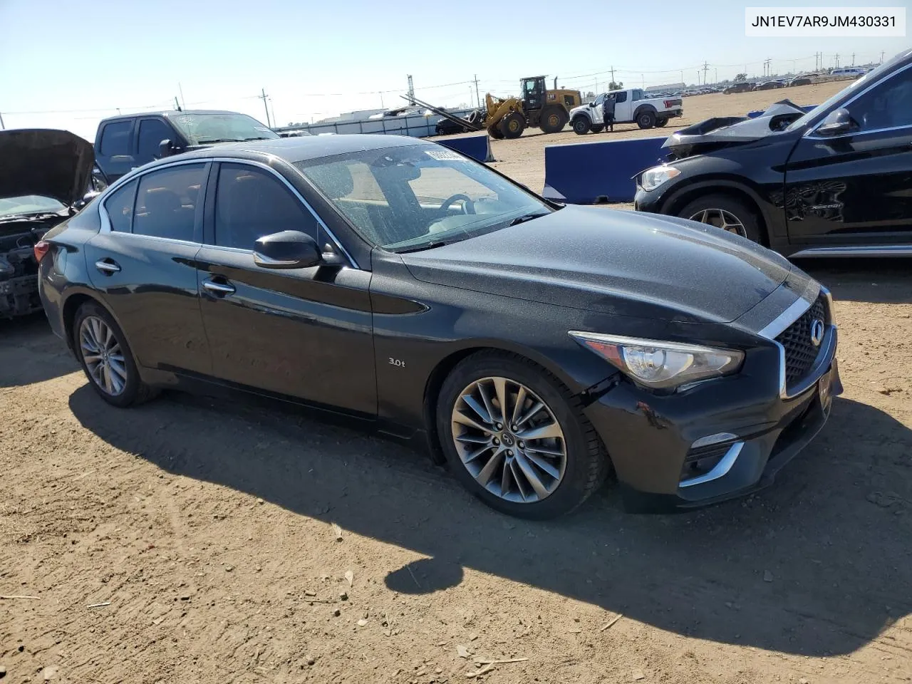 2018 Infiniti Q50 Luxe VIN: JN1EV7AR9JM430331 Lot: 68922744