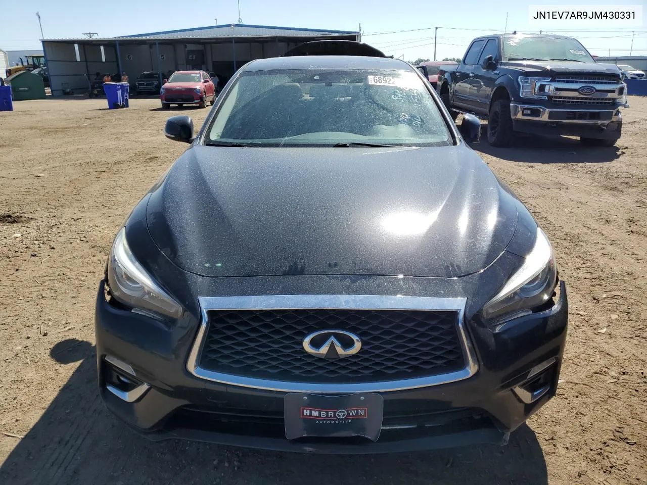 2018 Infiniti Q50 Luxe VIN: JN1EV7AR9JM430331 Lot: 68922744