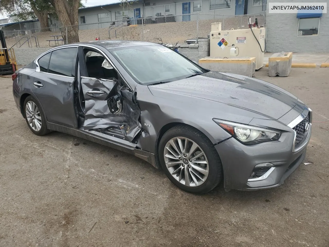 2018 Infiniti Q50 Luxe VIN: JN1EV7AP6JM362410 Lot: 69144694