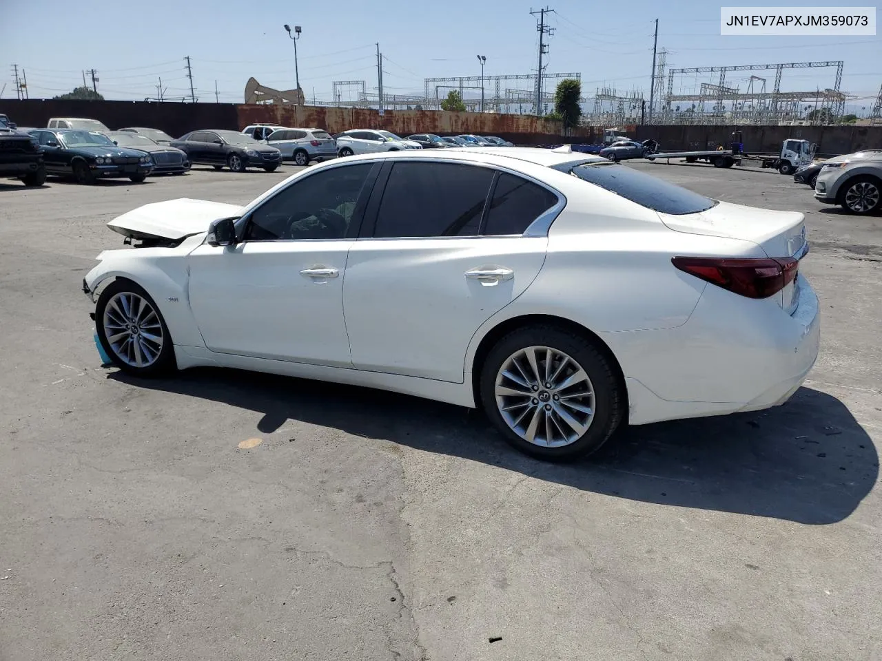 2018 Infiniti Q50 Luxe VIN: JN1EV7APXJM359073 Lot: 69157604