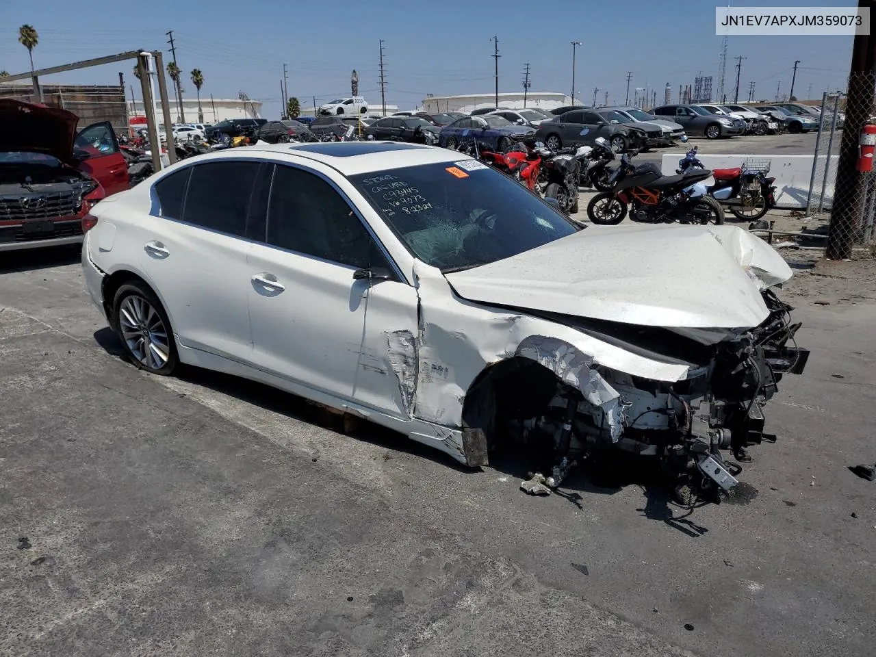 JN1EV7APXJM359073 2018 Infiniti Q50 Luxe