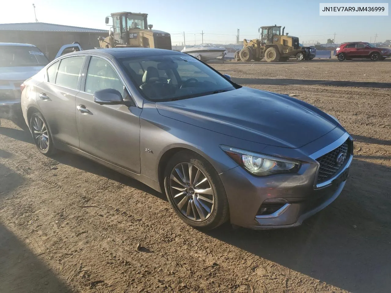 2018 Infiniti Q50 Luxe VIN: JN1EV7AR9JM436999 Lot: 69242284