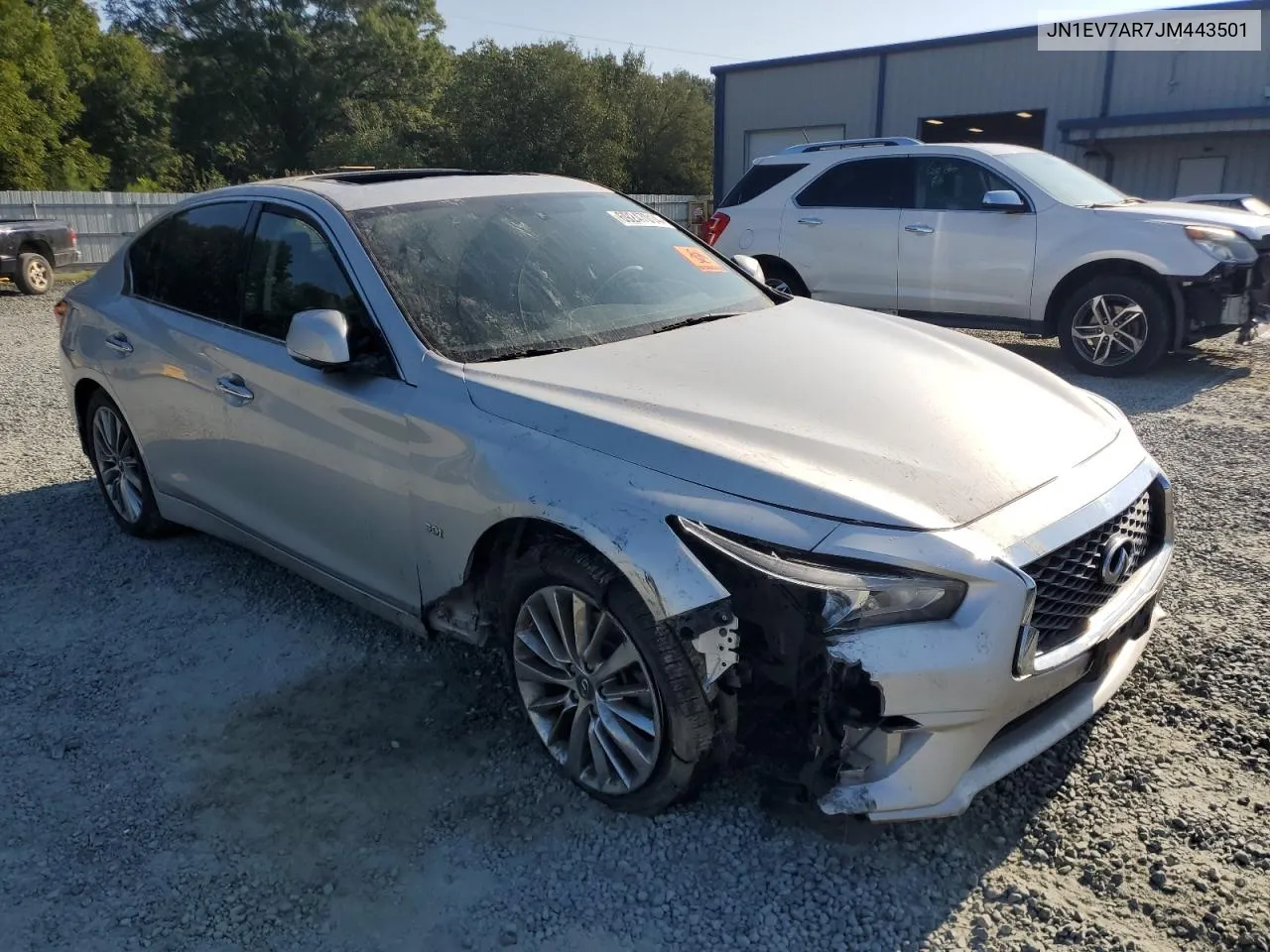 JN1EV7AR7JM443501 2018 Infiniti Q50 Luxe