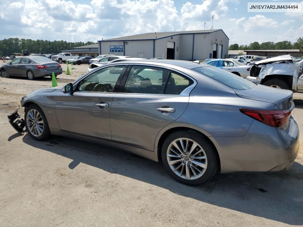 2018 Infiniti Q50 Luxe VIN: JN1EV7AR2JM434494 Lot: 69372674