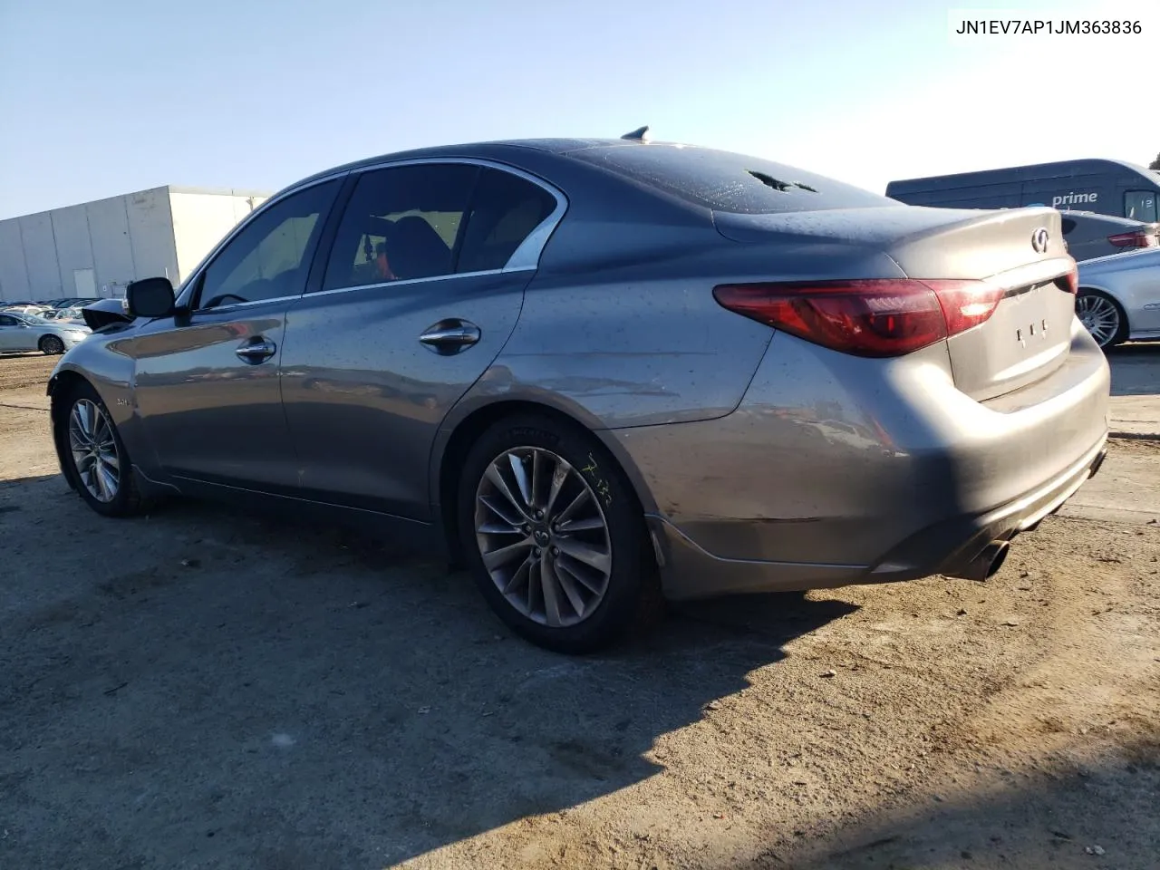 2018 Infiniti Q50 Luxe VIN: JN1EV7AP1JM363836 Lot: 69443284