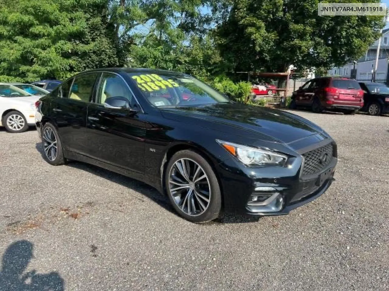 JN1EV7AR4JM611918 2018 Infiniti Q50 Luxe