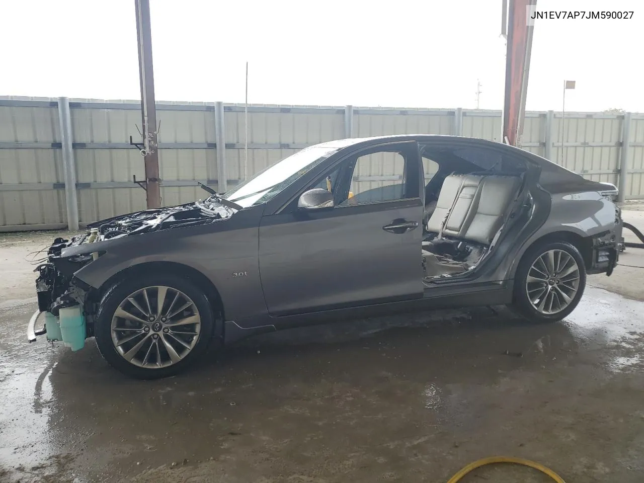 JN1EV7AP7JM590027 2018 Infiniti Q50 Luxe