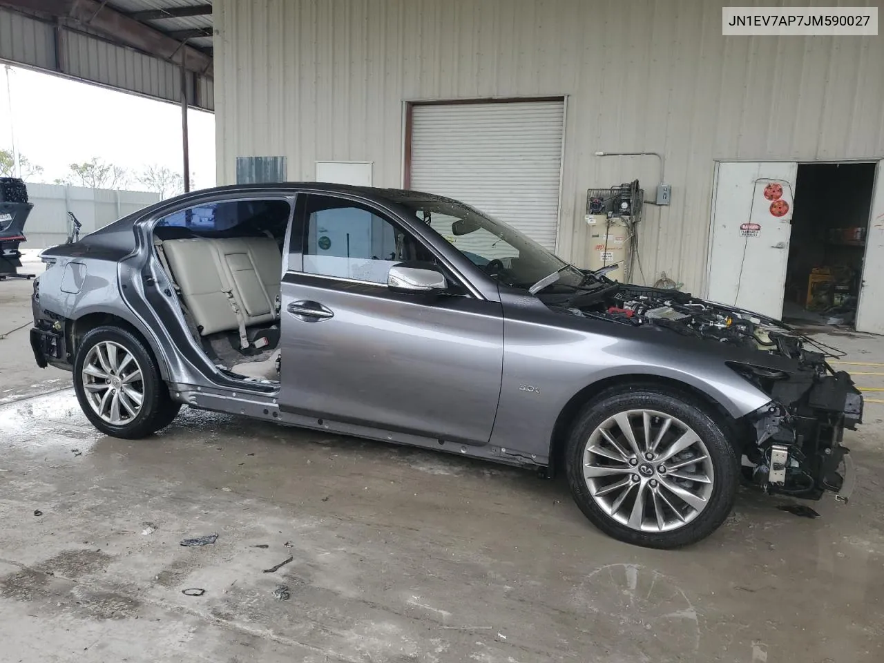 JN1EV7AP7JM590027 2018 Infiniti Q50 Luxe