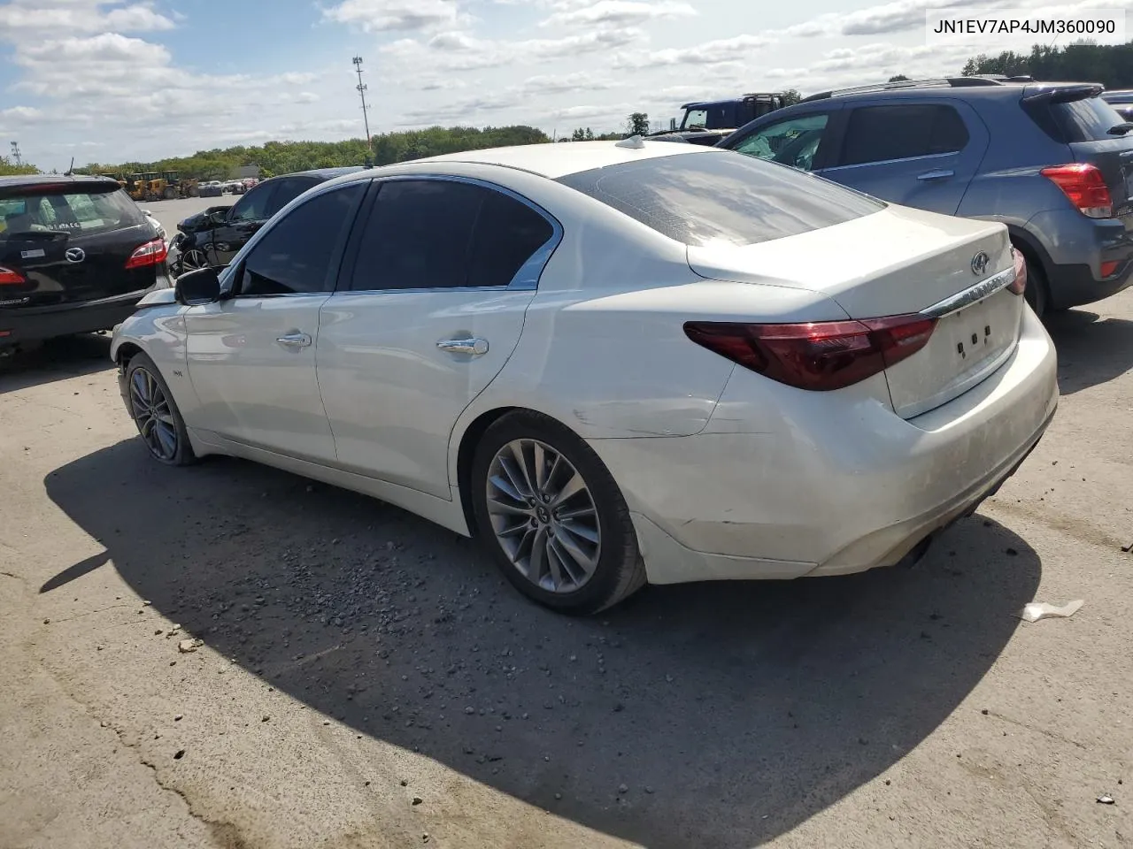 2018 Infiniti Q50 Luxe VIN: JN1EV7AP4JM360090 Lot: 69691664