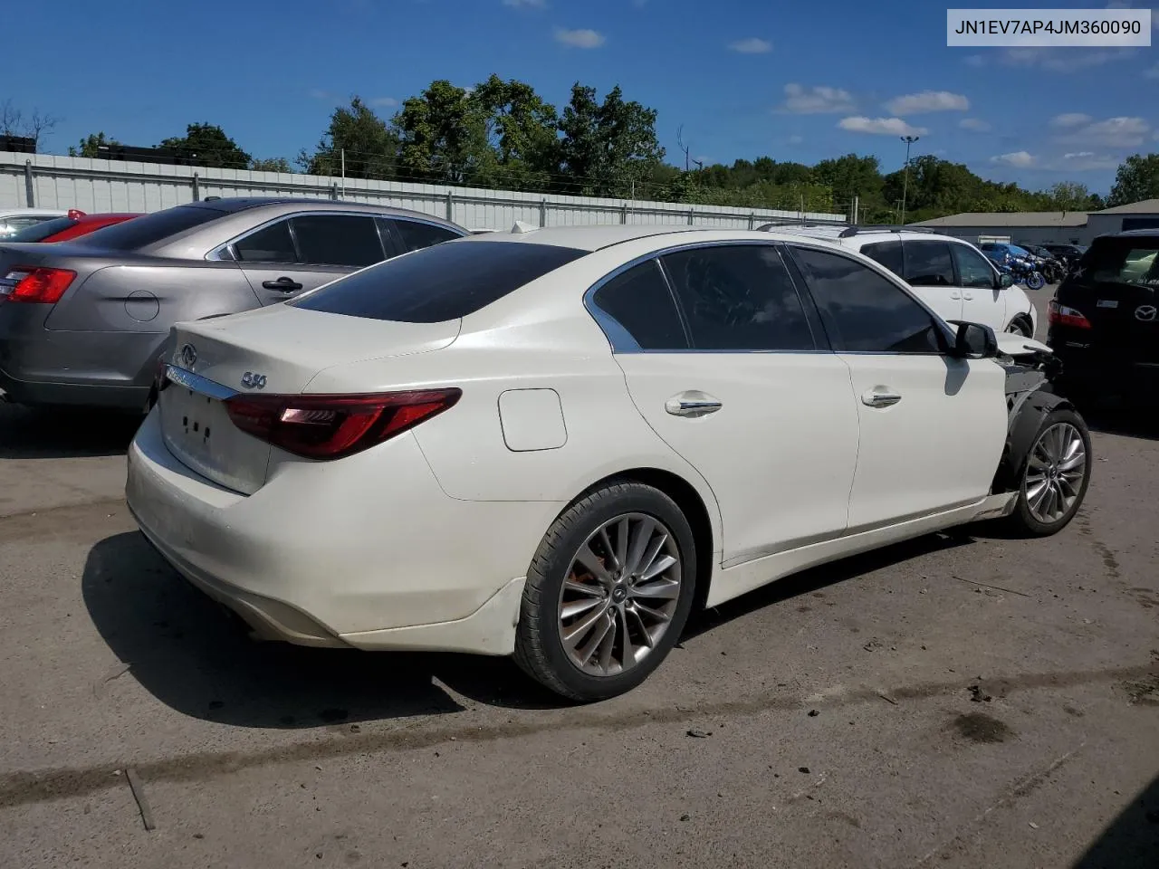 2018 Infiniti Q50 Luxe VIN: JN1EV7AP4JM360090 Lot: 69691664