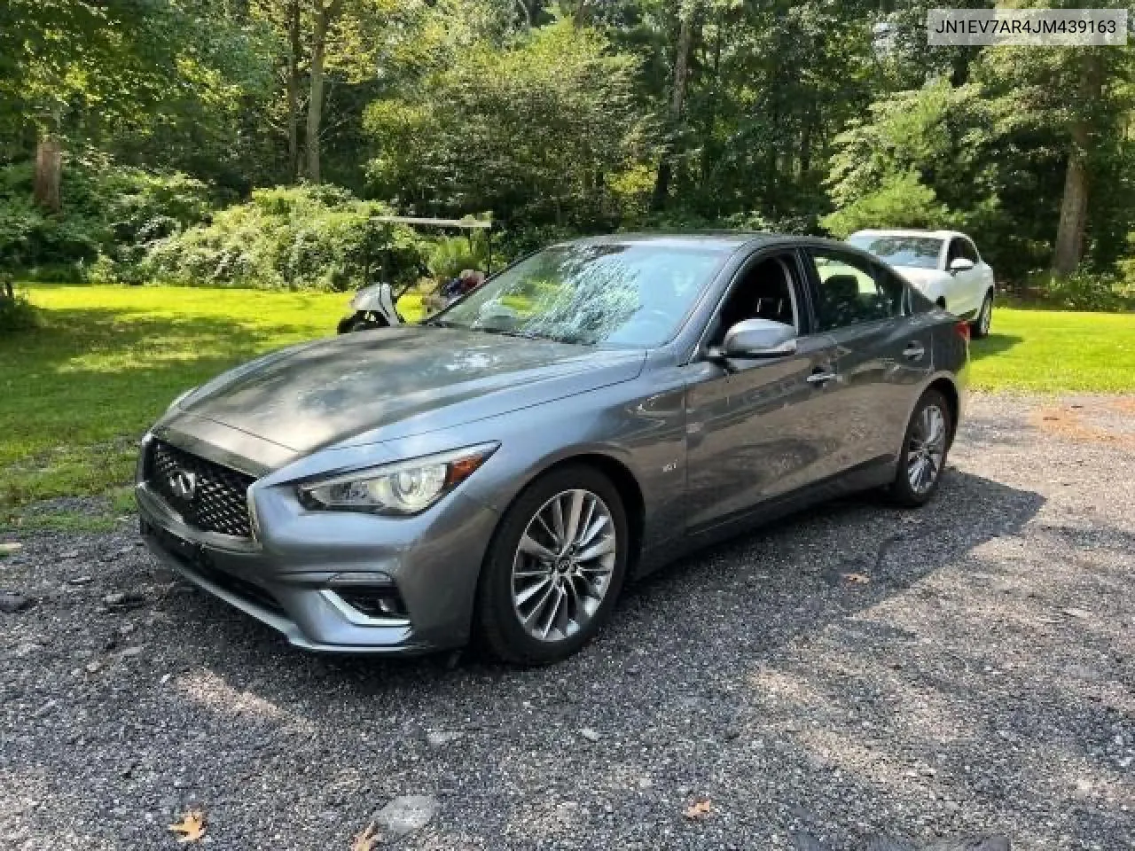 2018 Infiniti Q50 Luxe VIN: JN1EV7AR4JM439163 Lot: 69836544