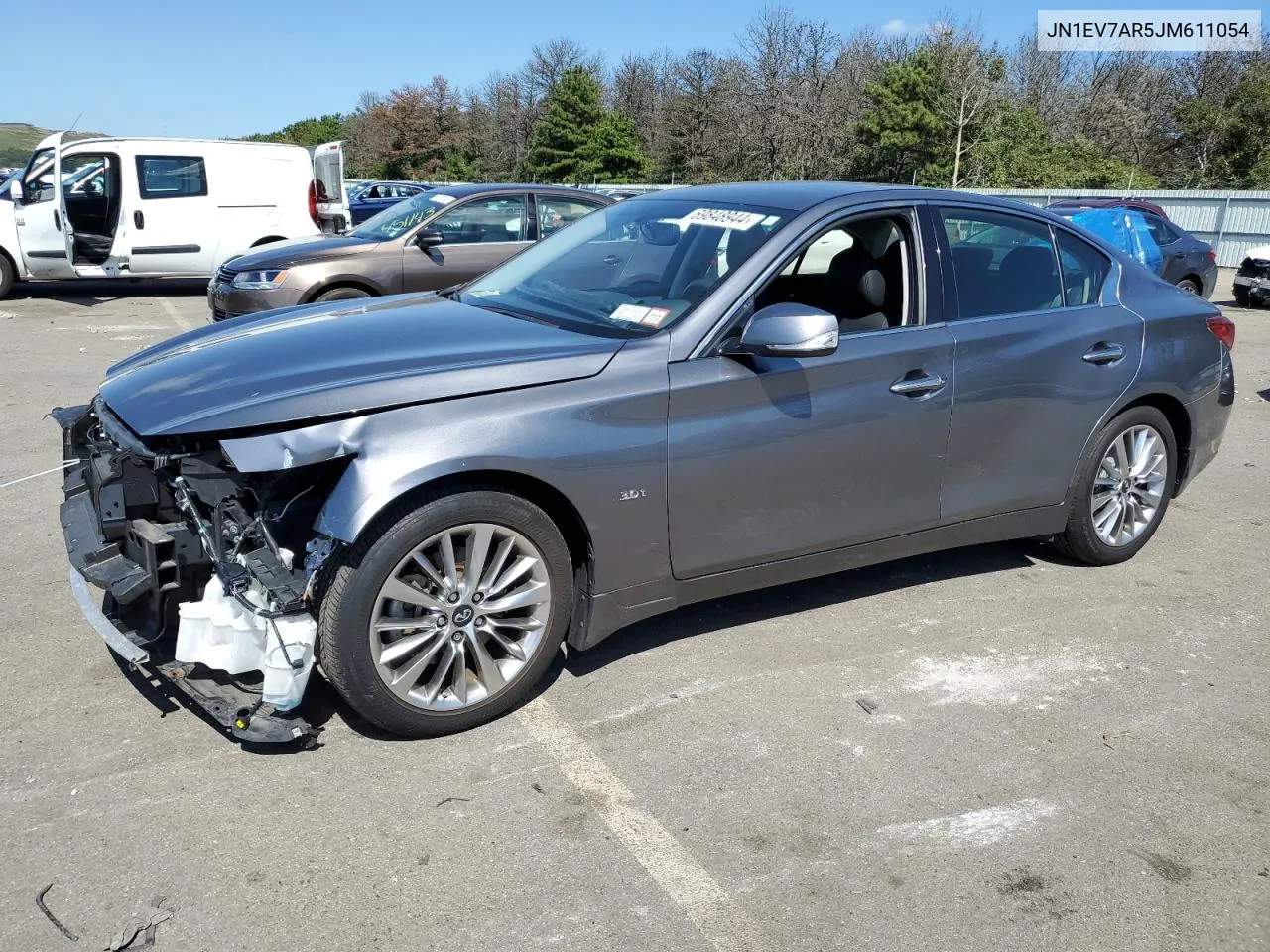 2018 Infiniti Q50 Luxe VIN: JN1EV7AR5JM611054 Lot: 69848944